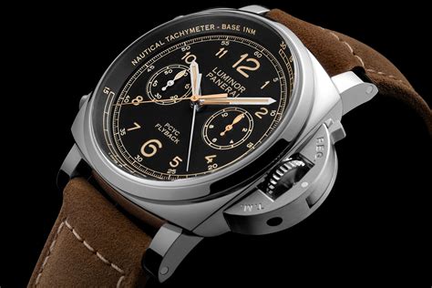 panerai luminor 1950 flyback chronograph|panerai luminor 1950 3 days gmt.